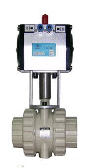 氣動(dòng)UPVC球閥 